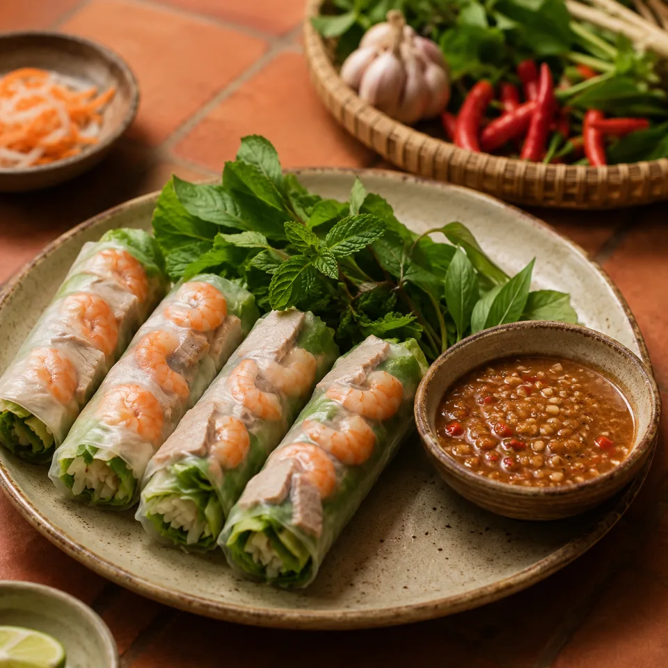 Bàn ăn tại Kim Cafe